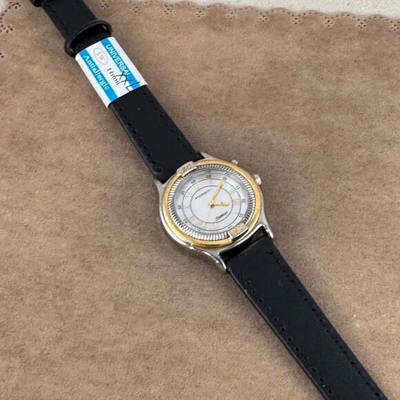Vintage Fossil early StarMaster Sports Watch Two Tone - Picture 3 of 7